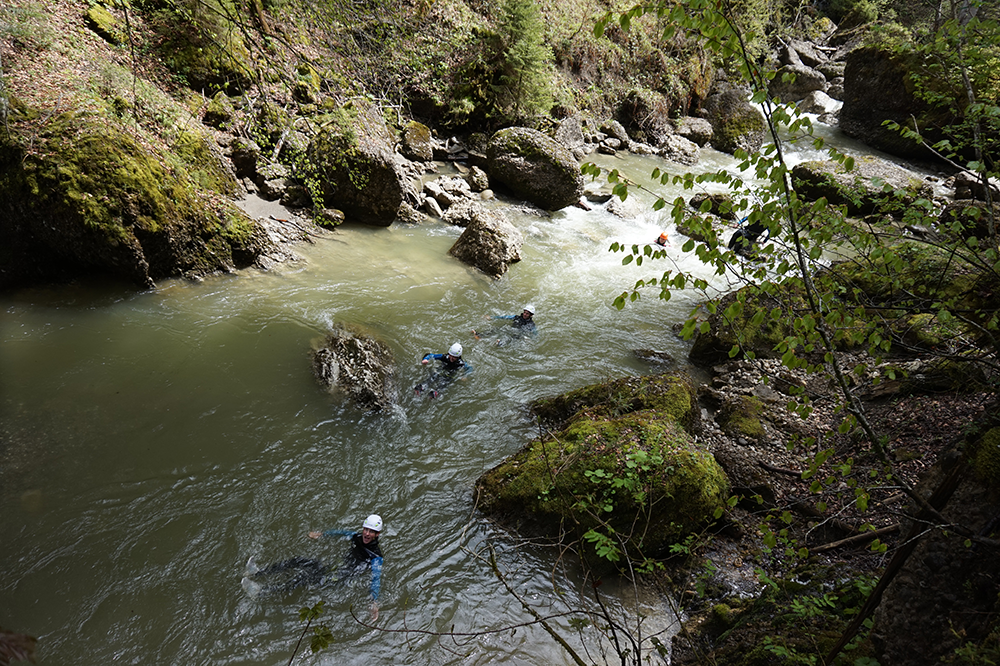 canyoning gunzesried