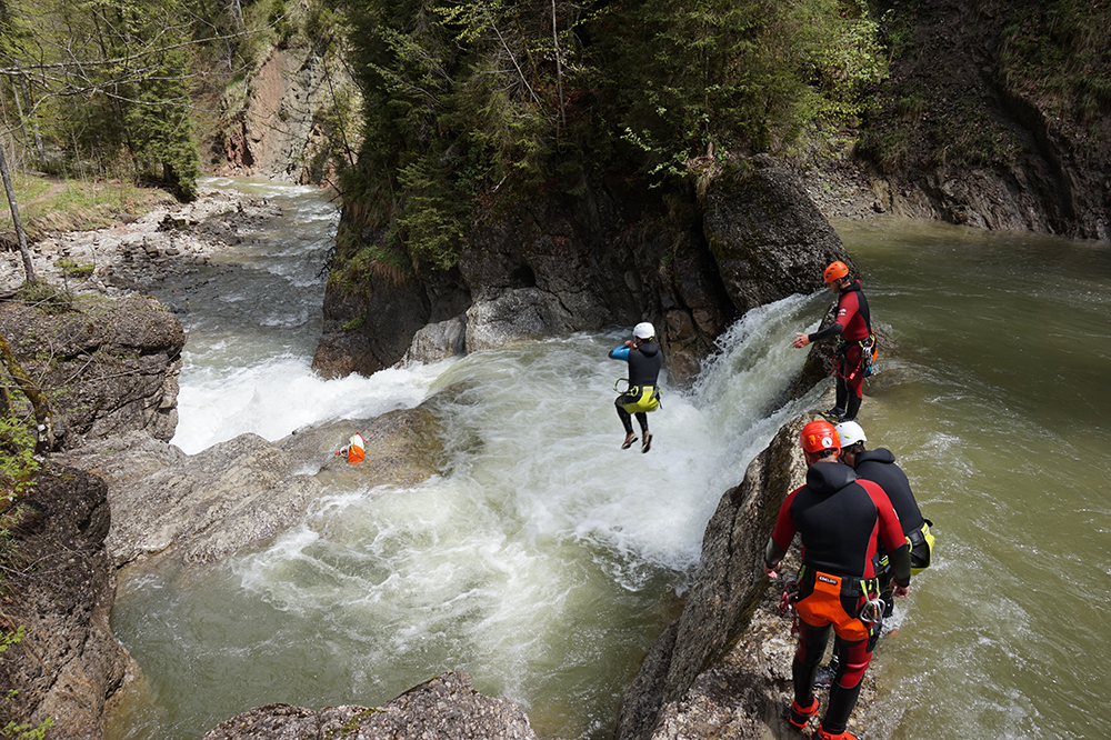 canyoning gunzesried