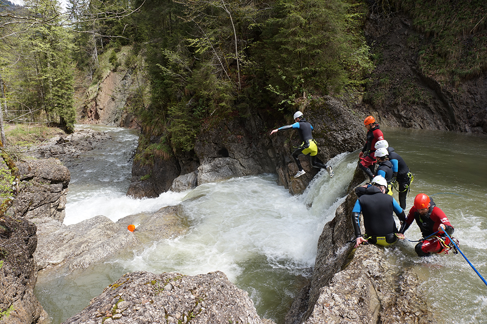 canyoning gunzesried